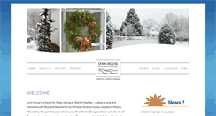 Desktop Screenshot of lynnhouse.org